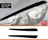 Volkswagen Golf 6 2008–2014 DPT ajovaloluomet (2 kpl, musta kiiltävä) kuva 1