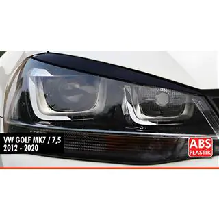 DPT ajovaloluomet (2 kpl, musta kiiltävä) Volkswagen Golf 7/E-Golf 2012–2020