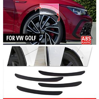 Lokasuojan kaarilistat DPT (4 kpl, mustat) Volkswagen Golf 7/E-Golf 2012–2020 kuva 1