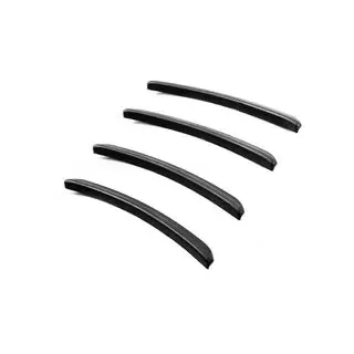 Lokasuojan kaarilistat DPT (4 kpl, mustat) Volkswagen Golf 7/E-Golf 2012–2020 kuva 3