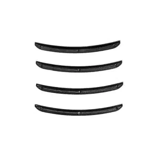Lokasuojan kaarilistat DPT (4 kpl, mustat) Volkswagen Golf 7/E-Golf 2012–2020 kuva 4