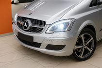 Mercedes Vito W639 2004–2014 Etusäleikkö Diamond Silver (2010-2014) kuva 1