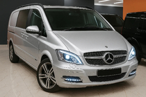 Mercedes Vito W639 2004–2014 Etusäleikkö Diamond Silver (2010-2014) kuva 2