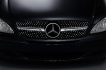 Mercedes Vito W639 2004–2014 Etusäleikkö Diamond Silver (2004-2010) kuva 2