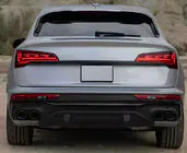 Audi Q5 2017–2025 Takadiffuusori (2020-2024, pakoputkenpäillä Black) kuva 3