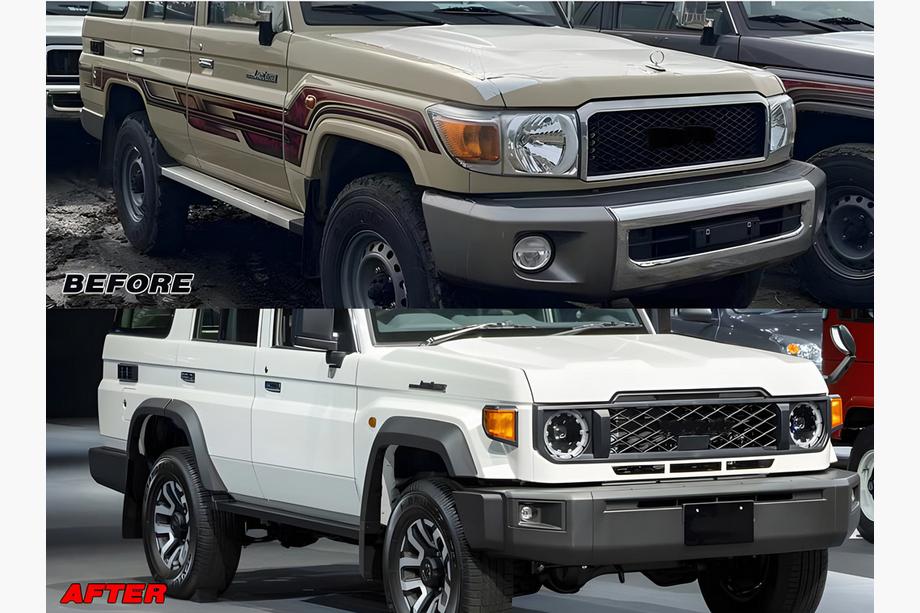 Toyota Land Cruiser 70 1984– Facelift-sarja vuodelle 2024 Image