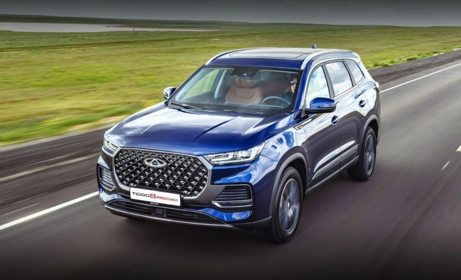 Chery Tiggo 8 Pro -koeajo: ensimmäisen sukupolven facelift