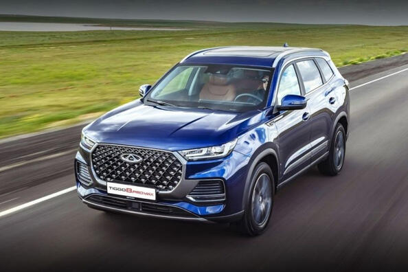 Chery Tiggo 8 Pro -koeajo: ensimmäisen sukupolven facelift