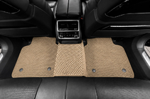 BMW 7-sarja G11/G12 2015–2022 EVA-lattiamatot (G12, Beige) kuva 3
