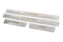 Citroen Yleismalliset kynnyslistat Citroen V-2 (4 kpl, ruostumaton teräs) kuva 3