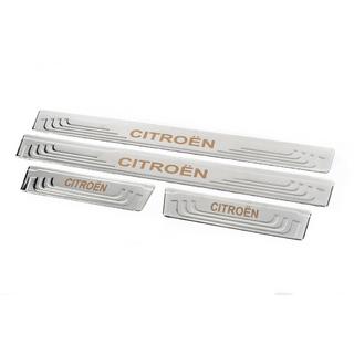 Yleismalliset kynnyslistat Citroen V-2 (4 kpl, ruostumaton teräs) kuva 3