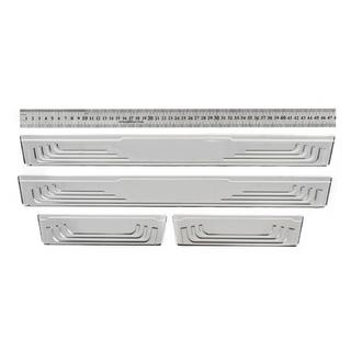 Yleismalliset kynnyslistat Toyota V-2 (4 kpl, ruostumaton teräs)