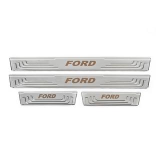 Yleismalliset kynnyslistat Ford V-2 (4 kpl, ruostumaton teräs) kuva 2