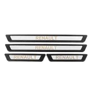 Universaalit kynnyslistat Renault V-3 -malliin (4 kpl, ruostumaton teräs) kuva 2