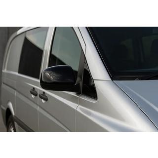 Peilinkuoret mustat (2004-2010, ruostumaton teräs) Mercedes Vito W639 2004–2014 kuva 1