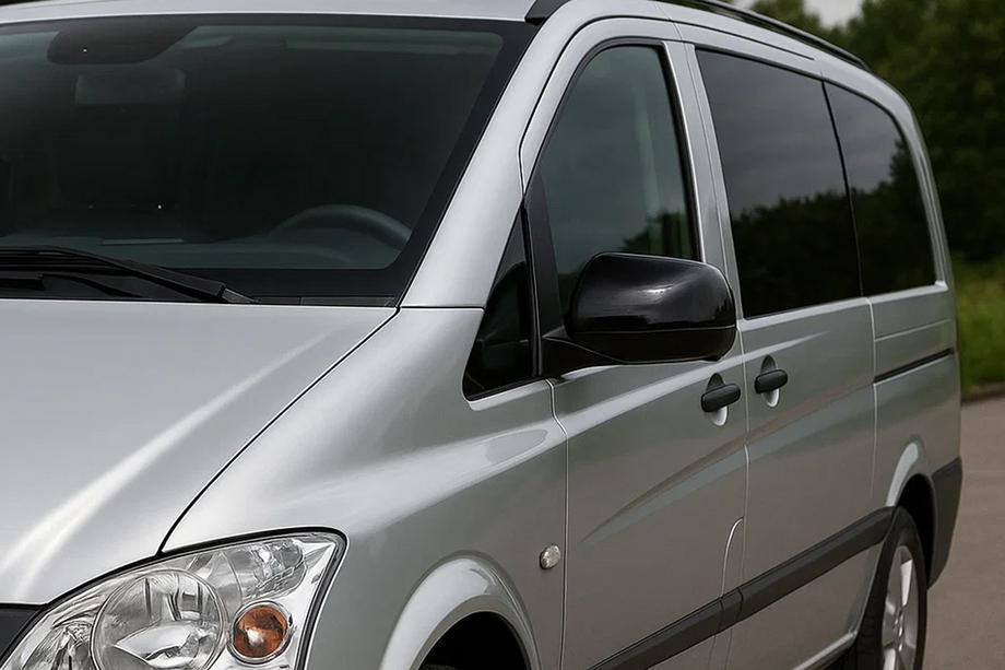 Mercedes Vito W639 2004–2014 Peilin kuoret Mustat (2010-2014, ruostumaton teräs) Image