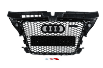 Audi A3 2003–2012 RS-style etusäleikkö (2008-2012, musta kromilla) kuva 4