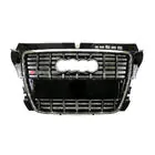 Audi A3 2003–2012 Etusäleikkö S-style (2008-2012, musta kromilla) kuva 1