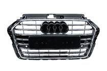 Audi A3 2012–2020 Etusäleikkö S-style (2016-2020, musta kromilla) kuva 1