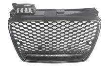Audi A4 B7 2004–2008 Etusäleikkö RS-style V-2 (ilman logoa, musta kromilla) kuva 1