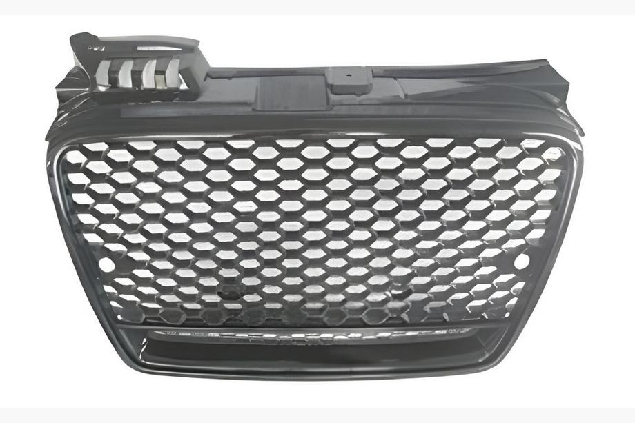 Audi A4 B7 2004–2008 Etusäleikkö RS-style V-2 (ilman logoa, musta kromilla) Image