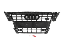 Audi A4 B8 2007–2015 RS-tyylinen etusäleikkö (2007-2011, harmaa kromilla) kuva 5