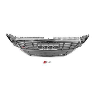 RS-tyylinen etusäleikkö (2007-2011, harmaa kromilla) Audi A4 B8 2007–2015 kuva 4
