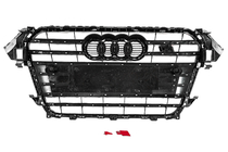 Audi A4 B8 2007–2015 Musta etusäleikkö S-style (2012-2015) kuva 4