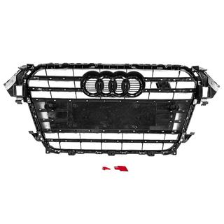 Musta etusäleikkö S-style (2012-2015) Audi A4 B8 2007–2015 kuva 4