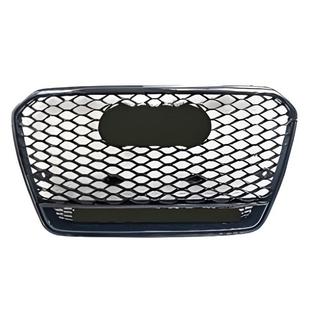 RS-tyylinen etusäleikkö Quattro-tekstillä (2011-2015, musta) Audi A5 2007–2015