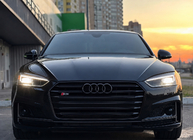 Audi A5 2016–2025 Etusäleikkö S-style (2016-2019, musta) kuva 1