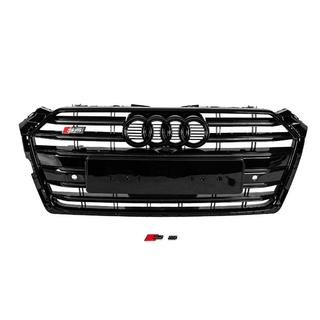 Etusäleikkö S-style (2016-2019, musta) Audi A5 2016–2025 kuva 2