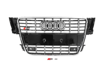 Audi A5 2007–2015 Etusäleikkö S-style (2007-2011, musta kromilla) kuva 1