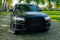 Audi Q7 2015–2026 RS-tyylinen etusäleikkö (2015-2019, musta) kuva 3