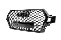 Audi Q7 2015–2026 RS-tyylinen etusäleikkö (2015-2019, musta) kuva 9