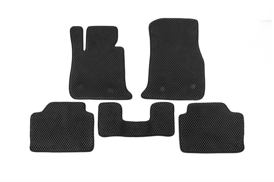 BMW 4-sarja F32/F33/F36 2012–2020 EVA V1 lattiamatot (Musta) Image