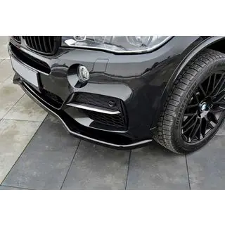 Etupuskurin lip-spoileri DPT V-1 (M-Sport, kiiltävä musta)