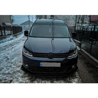 Etupuskurin lip-spoileri Niken Black (ABS) kuva 2