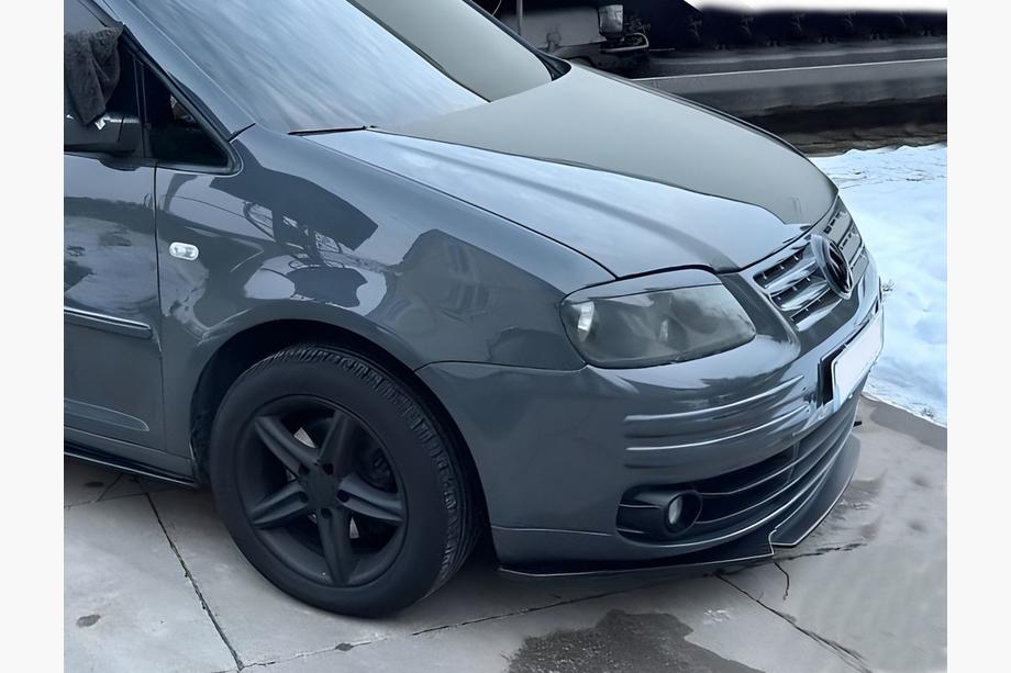 Volkswagen Caddy 2010–2015 Etupuskurin lip-spoileri Niken Black (ABS) Image