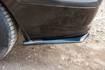 Volkswagen Caddy 2010–2015 Flap takapuskurin flapsit DPT (ABS) (2 kpl) (kiiltävä musta) kuva 12