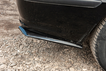 Volkswagen Caddy 2010–2015 Flap takapuskurin flapsit DPT (ABS) (2 kpl) (kiiltävä musta) kuva 3