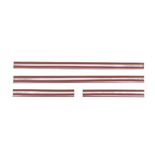 Carmos-kynnyslistat (4 kpl, ruostumaton teräs) Citroen Cactus 2014–2020 kuva 3