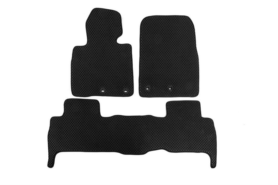 Lexus LX570/450d 2008–2022 EVA V-2 polyuretaaniset automattomatot (2012-2021, Musta) Image