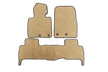 Toyota Land Cruiser 200 2007–2021 Polyuretaaniset EVA V-2 -lattiamatot (2012-2021, Beige) kuva 1