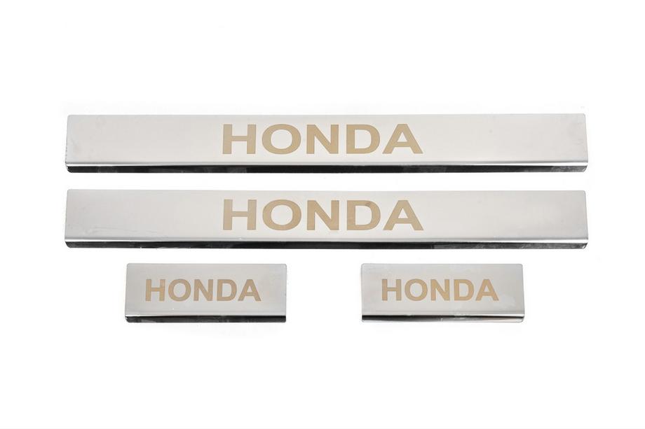 Honda CRV 2007–2011 Carmos-kynnyslistat (4 kpl, ruostumaton teräs) Kuva 1