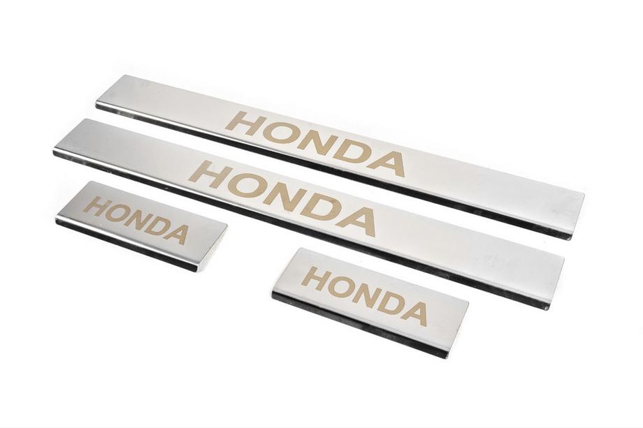 Honda CRV 2007–2011 Carmos-kynnyslistat (4 kpl, ruostumaton teräs) Kuva 2