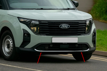 Ford Courier 2023– Etupuskurin kromisuojalista (1 kpl, ruostumaton teräs) kuva 3