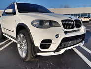BMW X5 E70 2007–2013 Etupuskurin lippa (2010-2013, maalattava) kuva 8