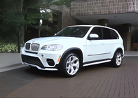 BMW X5 E70 2007–2013 Etupuskurin lippa (2010-2013, maalattava) kuva 10