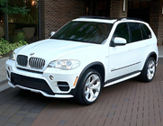 BMW X5 E70 2007–2013 Etupuskurin lippa (2010-2013, maalattava) kuva 9